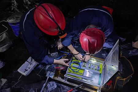 矿用无线控制箱设备连接